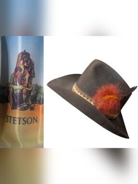 Vintage STETSON Cowboy Hat